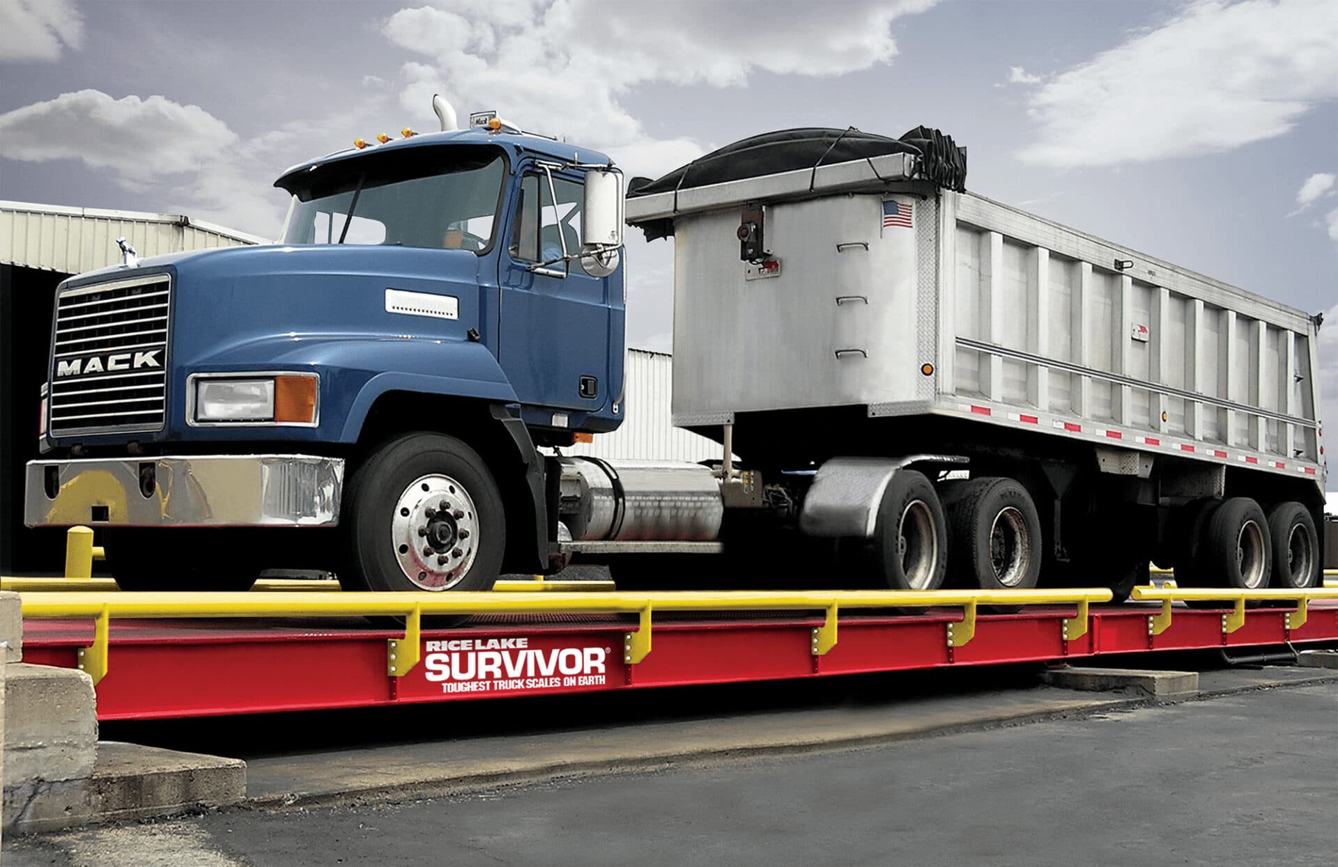 OTR STEEL DECK BÁSCULA CAMIONERA RICE LAKE SURVIVOR